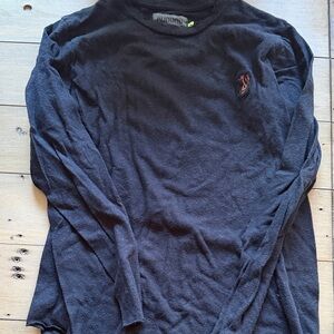 Nununu Lids  Long-Sleeve Crewneck Shirt - Black